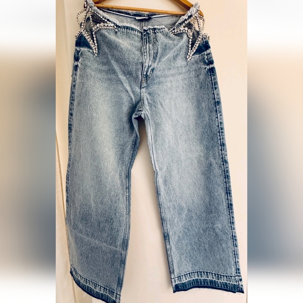 Stella Mccartney x H&M jeans Size 10 - Picture 9 of 12